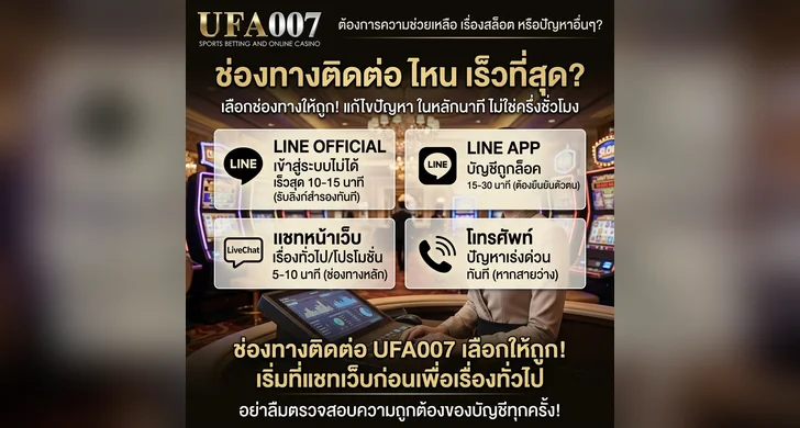 ติดต่อ ufa007