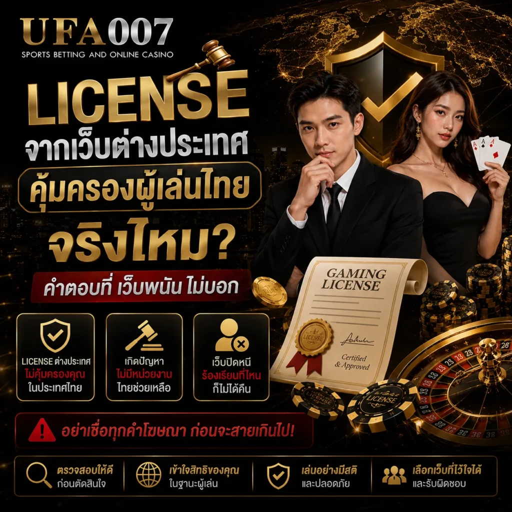 เว็บพนันออนไลน์ ถูกกฎหมาย