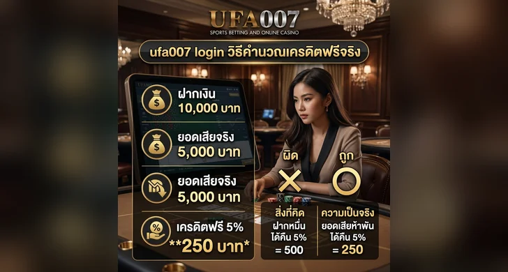 ufa007 คืนยอดเสีย