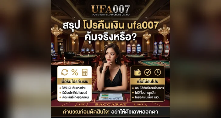 ufa007 คืนยอดเสีย