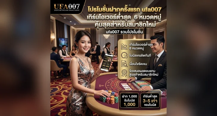 ufa007 โปรโมชั่น ทั้งหมด