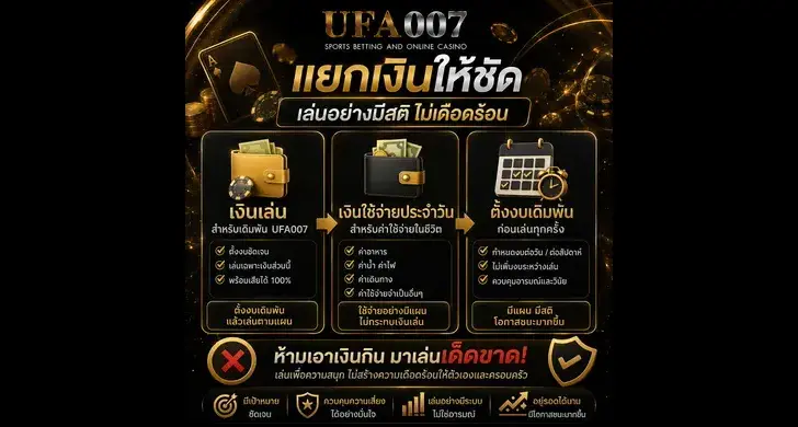 ตั้งงบเดิมพัน ufa007