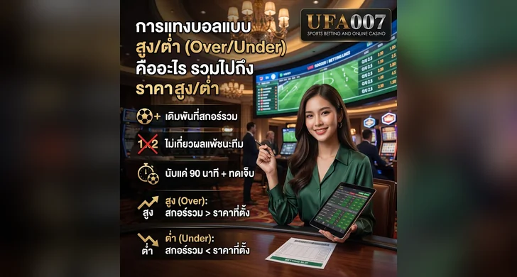แทงบอลสูงต่ำคืออะไร