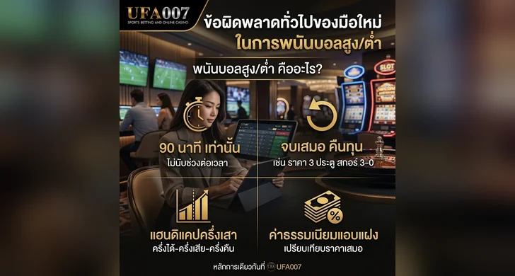 แทงบอลสูงต่ำคืออะไร