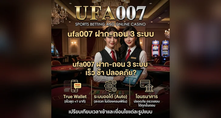 ufa007 ฝากถอน