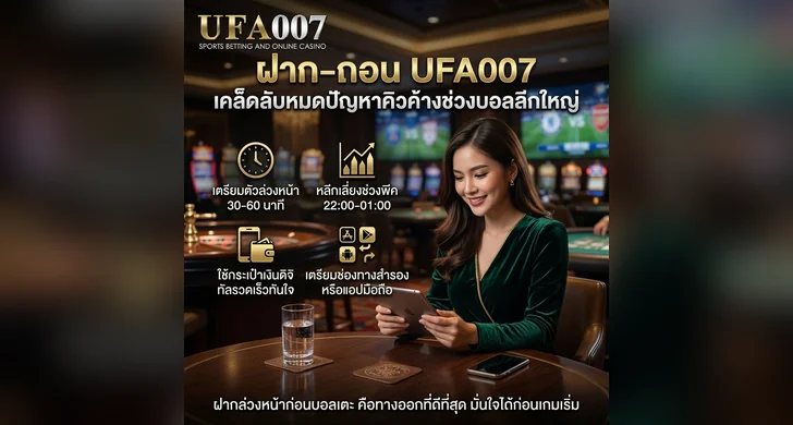 ufa007 ฝากถอน