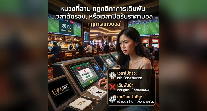 กติกาแทงบอล