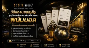 วิธีแทงบอลสเต็ป