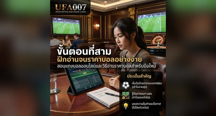 สอนแทงบอล มือใหม่
