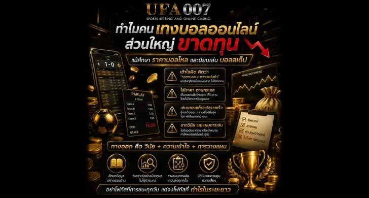 แทงบอลยังไงให้ได้เงิน